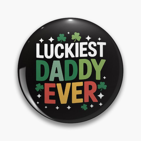 Item preview, Luckiest Daddy Ever Groovy St Patrick's Day Fathers  designed and sold by czechascheledu.