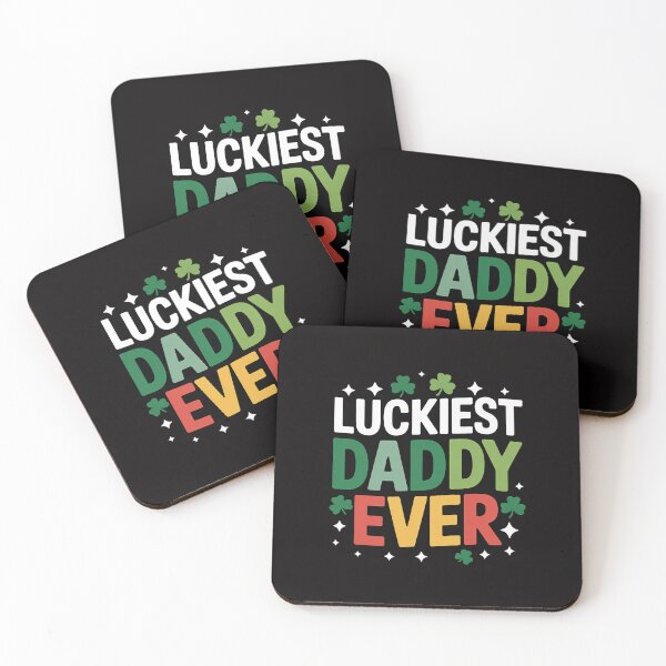 Item preview, Luckiest Daddy Ever Groovy St Patrick's Day Fathers  designed and sold by czechascheledu.