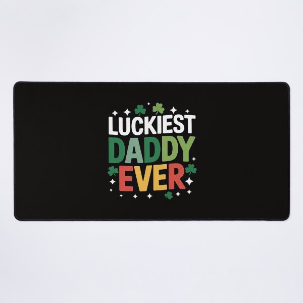 Item preview, Luckiest Daddy Ever Groovy St Patrick's Day Fathers  designed and sold by czechascheledu.