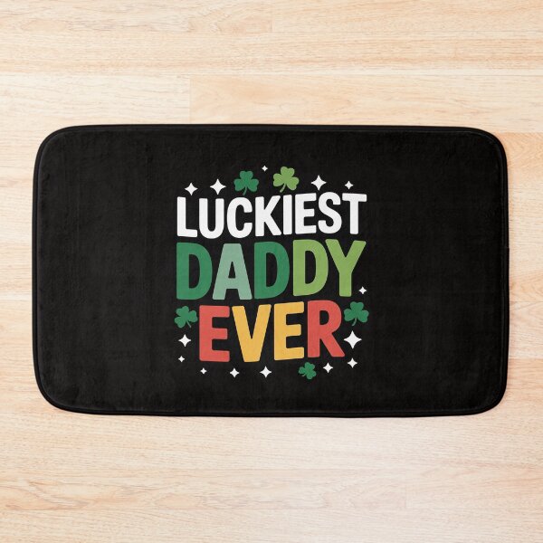 Item preview, Luckiest Daddy Ever Groovy St Patrick's Day Fathers  designed and sold by czechascheledu.