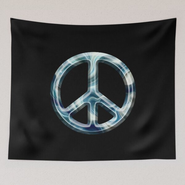 Item preview, Peace Wave - Peace Sign Art designed and sold by RockitBaby.