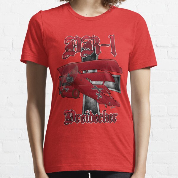 DR-1 Red Baron Triplane WWI Warbird Essential T-Shirt