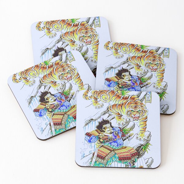 Item preview, Samurai & Tiger designed and sold by NightRaida.
