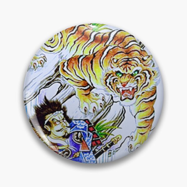 Item preview, Samurai & Tiger designed and sold by NightRaida.