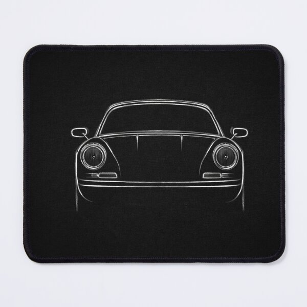 Item preview, Porsche 993 Carrera Inspired Minimalist Silhouette Abstract Line Art designed and sold by Geo.