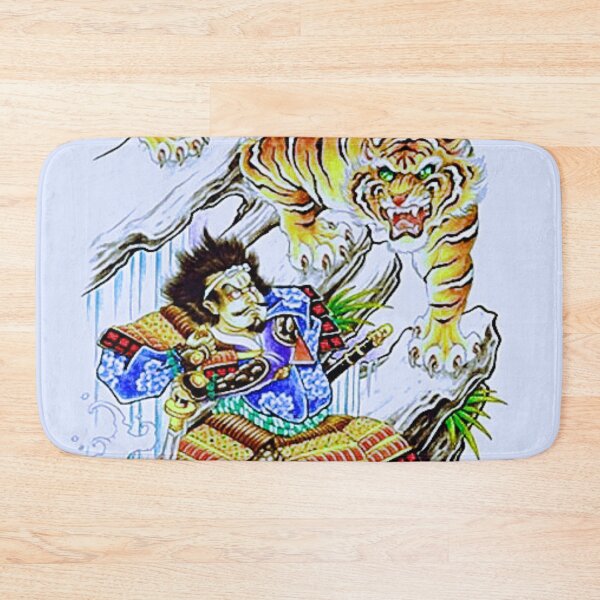 Item preview, Samurai & Tiger designed and sold by NightRaida.