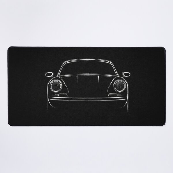 Item preview, Porsche 993 Carrera Inspired Minimalist Silhouette Abstract Line Art designed and sold by Geo.