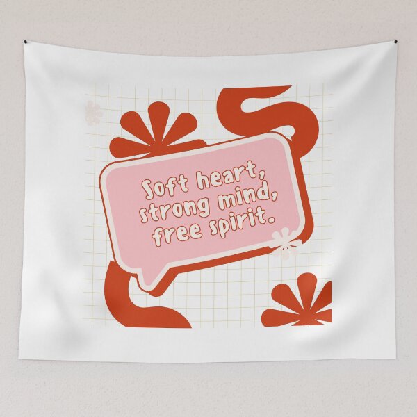 Item preview, Soft Heart, Strong Mind, Free Spirit designed and sold by Prayful.
