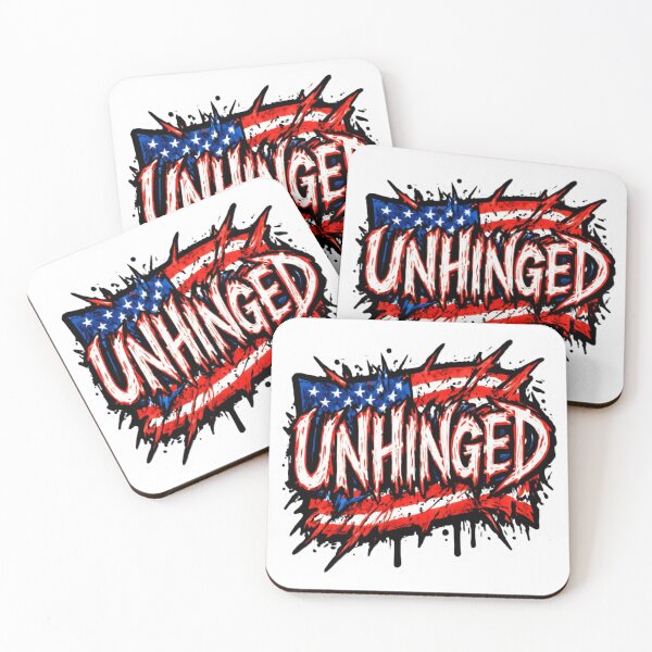 Item preview, UNHINGED – USA Flag Ultra Turbo Graffiti Sticker designed and sold by Imaginarium of Chaos falcon88 .