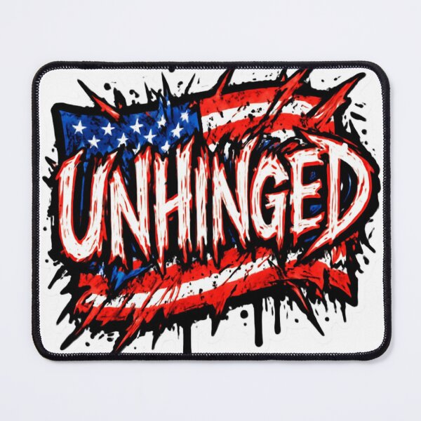 Item preview, UNHINGED – USA Flag Ultra Turbo Graffiti Sticker designed and sold by Imaginarium of Chaos falcon88 .