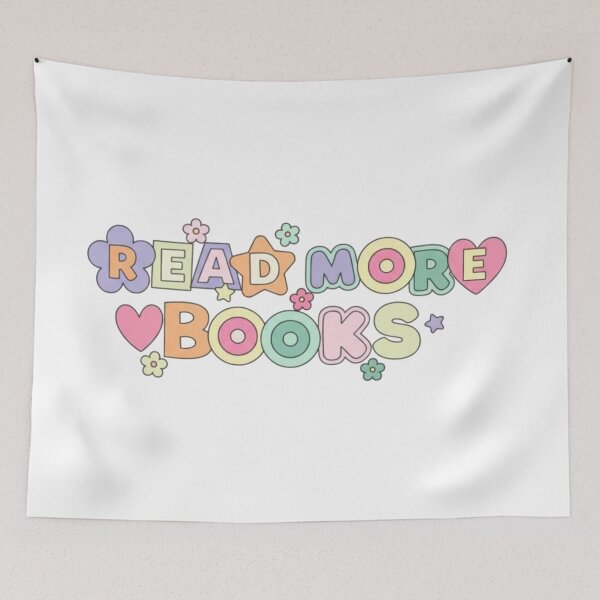 Item preview,  READ MORE BOOKS Bookish Book Lover  designed and sold by heypattistudio.