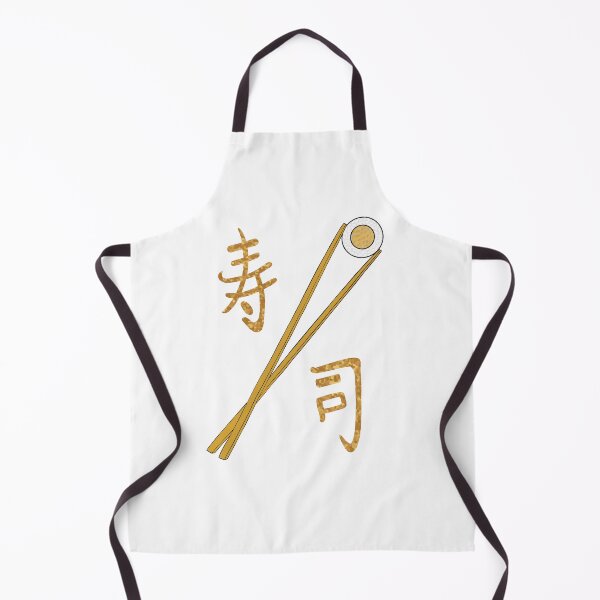 Item preview, Japanese Sushi Roll With Chopsticks And Kanji designed and sold by Sartoris Art.