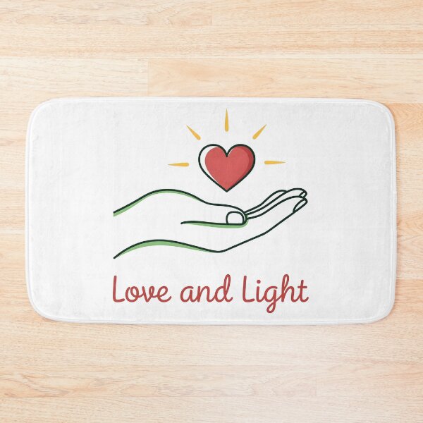 Item preview, Love and Light Healing Hand with Heart Spiritual Art. designed and sold by loveandlightrb.