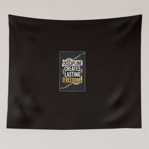 Item preview, Discipline Creates Lasting Freedom – Success Motivation designed and sold by The Breathtaking You.