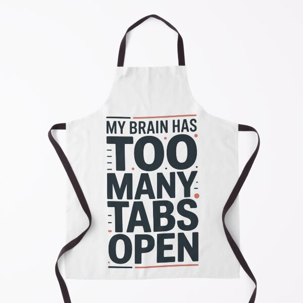 Item preview, My brain has too many tabs open designed and sold by jkrphoto.