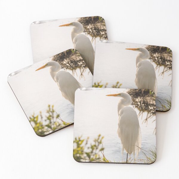 Item preview, Great Egret by Laguna Madre designed and sold by Debra Martz.
