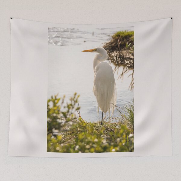 Item preview, Great Egret by Laguna Madre designed and sold by Debra Martz.