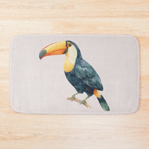 Item preview, Toucan Bird on a Branch designed and sold by Violet Peonies.