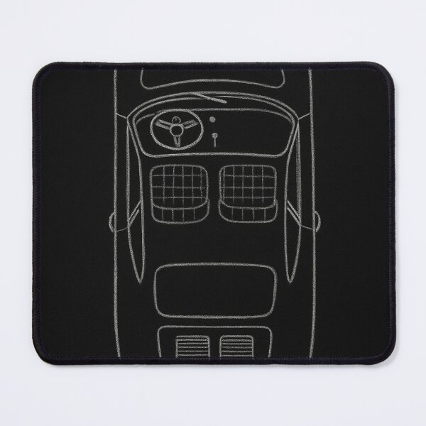 Item preview, Porsche 356 Convertible Inspired Minimalist Silhouette Abstract Line Art designed and sold by Geo.