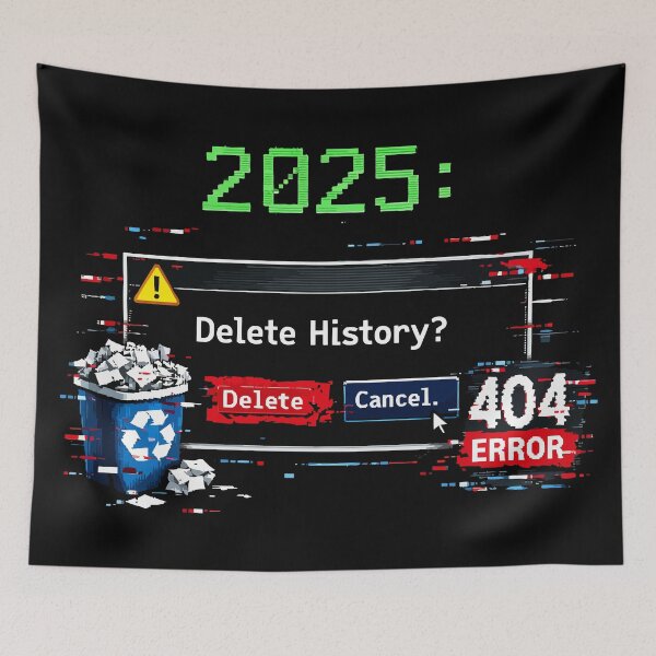 Item preview, 2025: Delete History? designed and sold by fadilow.