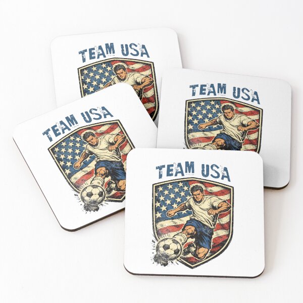 Item preview, Vintage USA - 2026 Futbol Retro Style designed and sold by Tee Nook.