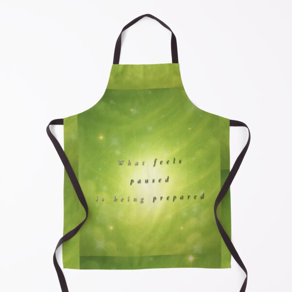 Item preview, What Feels Paused Is Being Prepared – Soft Hope & Patience Quote Art designed and sold by BlessedStudio31.