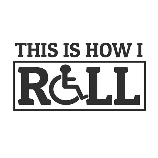 "Wheelchair humor wheelchair jokes disability" Posters by