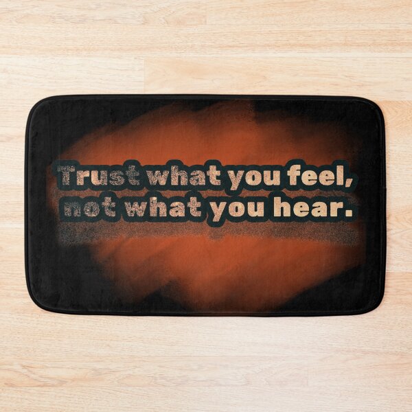 Item preview, Trust what you feel-from the heart quote design designed and sold by Szpaku desart .