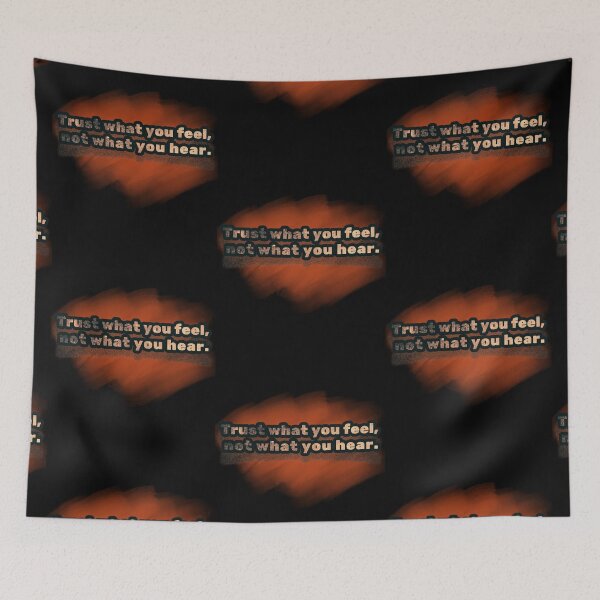 Item preview, Trust what you feel-from the heart quote design designed and sold by Szpaku desart .