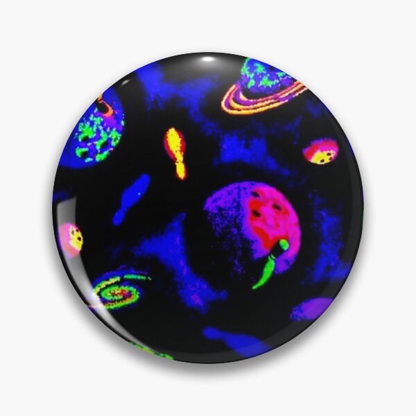 Item preview, Vintage Blacklight reactive arcade carpet space design designed and sold by Pedro  Fart Faced McGee.