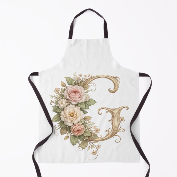 Item preview, Vintage Floral Letter G – Ornate Botanical Alphabet Art designed and sold by DvRose-.