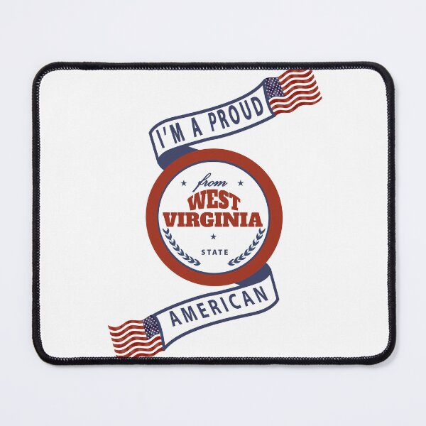 Item preview, Proud American West Virginia Badge designed and sold by capricedefille.