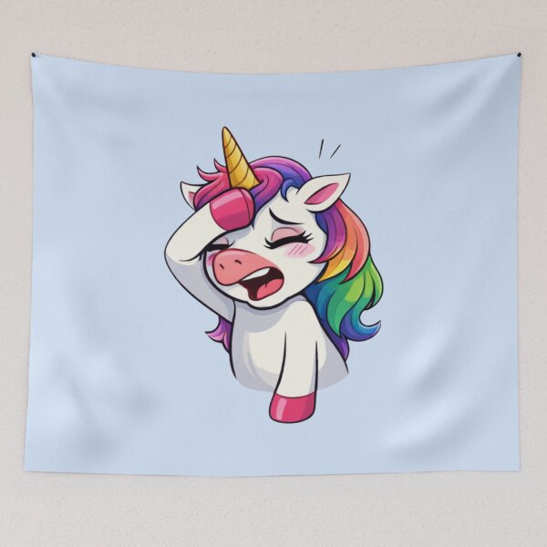 Item preview, Dramatic Unicorn – Overwhelmed Emotions designed and sold by Ivy-Triggs.