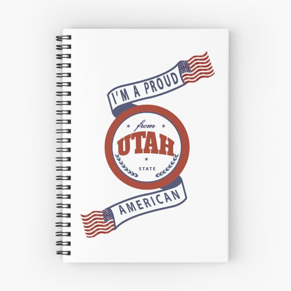 Item preview, Proud American Utah State Badge designed and sold by capricedefille.