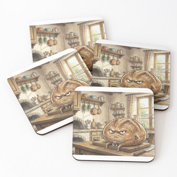 Item preview, The crouton is not happy! designed and sold by Le Terroir Ronchon.