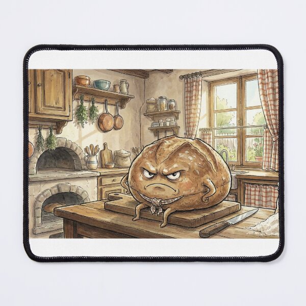 Item preview, The crouton is not happy! designed and sold by Le Terroir Ronchon.