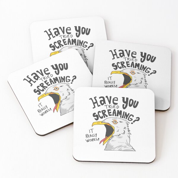 Item preview, Have You Tried Screaming? It Really Works designed and sold by anak-ilustra.