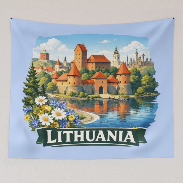 Item preview, Lithuania designed and sold by Myra365Art.