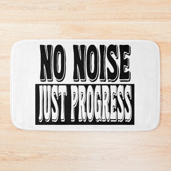 Item preview, No noise, just progress, focused mind, silent success. designed and sold by Ach&Koor.