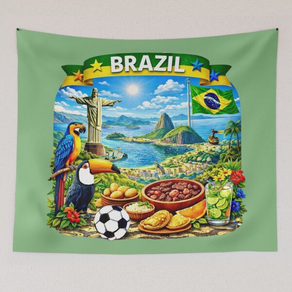 Item preview, Brazil Travel Design designed and sold by Myra365Art.