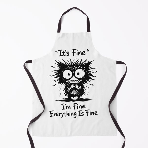 Item preview, It's Fine – Everything Is Fine designed and sold by LioraStudio.