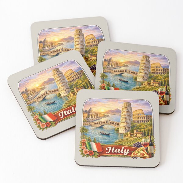 Item preview, Italy Travel Design designed and sold by Myra365Art.