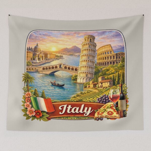 Item preview, Italy Travel Design designed and sold by Myra365Art.