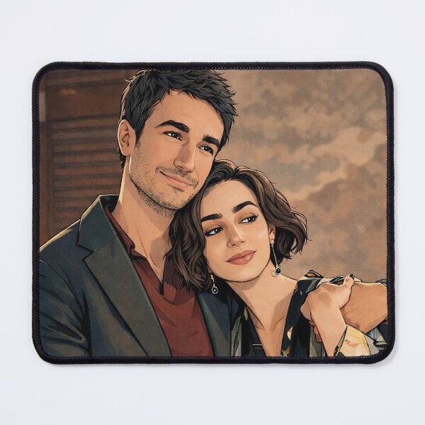 Item preview, Emily and Marcello in Rome (fan art) designed and sold by PopCultureAndStuff.