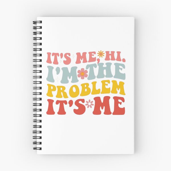 Item preview, It's Me Hi I'm The Problem Funny Retro Quote designed and sold by Simple Arts.