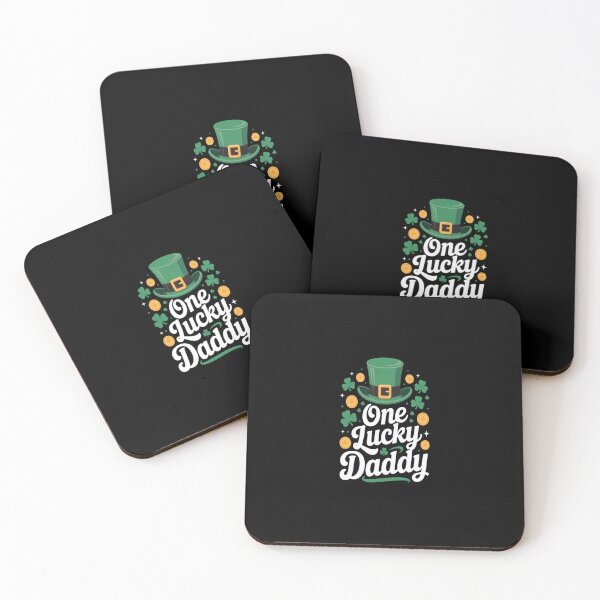 Item preview, Happy St. Patrick's Day Irish Shamrock One Lucky Daddy Men designed and sold by andreaswest.