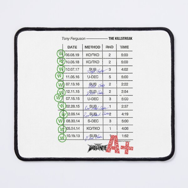 Item preview, Tony Ferguson "Unbreakable Pace" designed and sold by JeyVel.