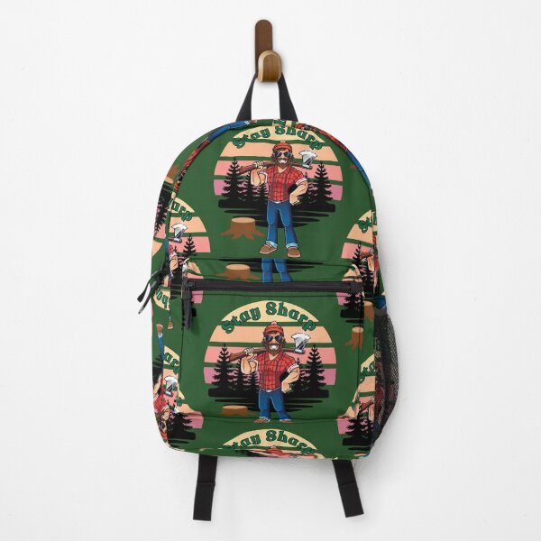 Item preview, Stay Sharp Lumberjack Retro Design designed and sold by Szpaku desart .