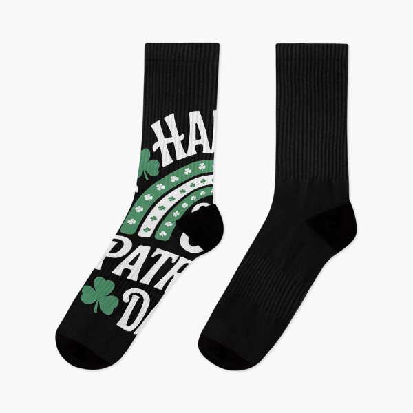 Item preview, Happy St Patricks Day Rainbow Shamrock Irish Men Women Kids  designed and sold by andreaswest.