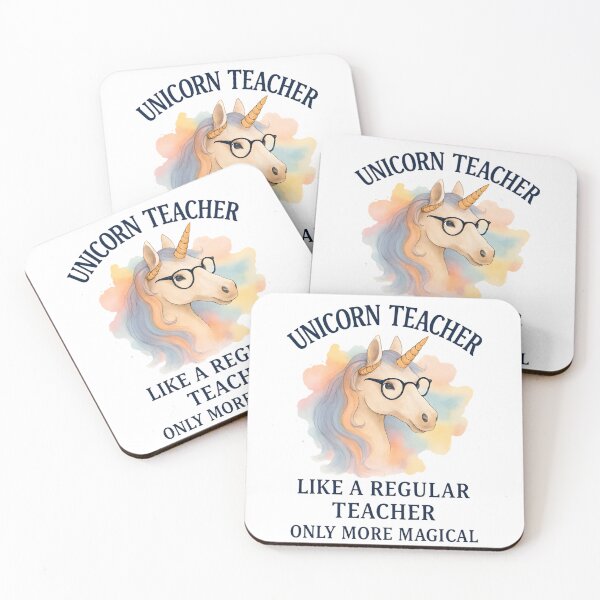 Item preview, Unicorn Teacher designed and sold by TheCatmeow2000.